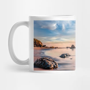 Houda Beach at sunset Mug